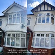 B&A next door neighbours - see the difference